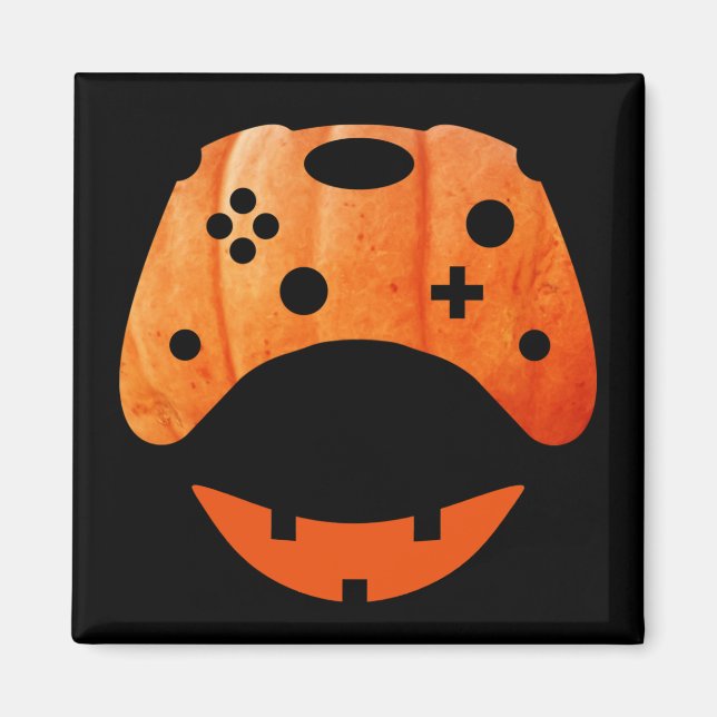 HALLOWEEN FUNNY GAMER MAGNET (Vorne)