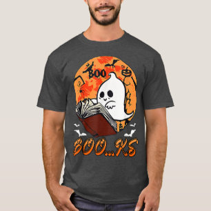 Halloween Funny Ghost Book Reading Halloween T-Shirt