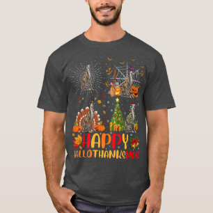 Halloween Funny Greyhound Hund HalloDanke T-Shirt