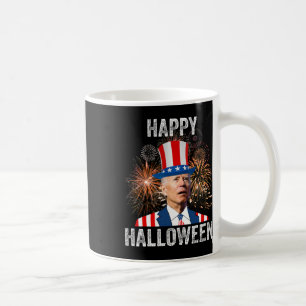 Halloween Funny Happy 4. Juli Anti Joe Biden Kaffeetasse