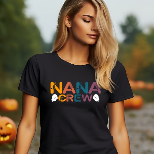 HALLOWEEN FUNNY NANA CREW T-Shirt (FUNNY HALLOWEEN NANA CREW
)