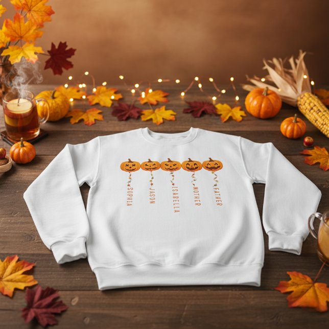 HALLOWEEN FUNNY PERSONALISIERT SWEATSHIRT (Von Creator hochgeladen)
