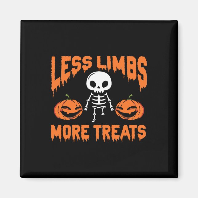 Halloween Funny Rollstuhl Amputee Spaß Statement Magnet (Vorne)