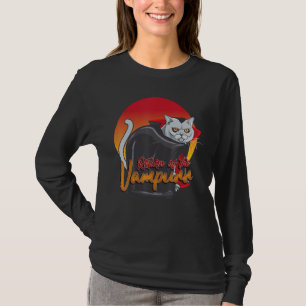 Halloween Funny Rückkehr der Vampurr Cat Vampire T-Shirt