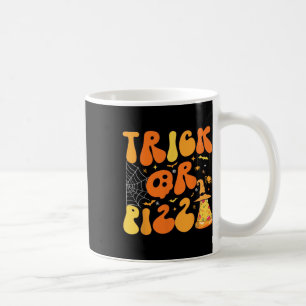 Halloween Funny Trick oder Pizza Beängstigend Ghos Kaffeetasse