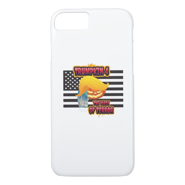 Halloween Funny Trumpkin Classic Case-Mate iPhone Hülle (Rückseite)