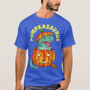 Halloween für Boys Kids Pumpkasaurus Dinosaurier P T-Shirt