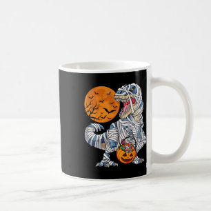 Halloween für Boys Men Dinosaur T Rex Mummy Pumpki Kaffeetasse