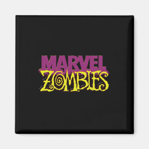 Halloween für das Offizielle Farblogo von Marvel Z Magnet