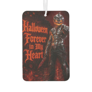 Halloween für immer in meinem Herzen Gothic Kürbis Autolufterfrischer