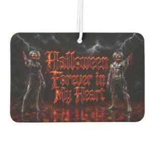 Halloween für immer in meinem Herzen Gothic Kürbis Autolufterfrischer