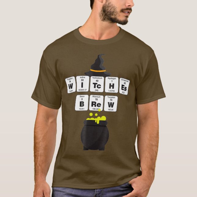 Halloween für Wissenschaftslehrer Chemiefrauen T-Shirt (Vorderseite)