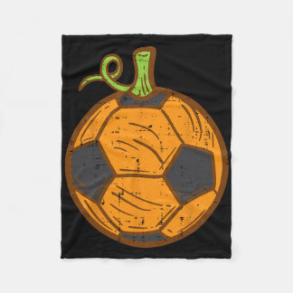 Halloween-Fußball-Byll-Kürbis-Footbyll-Kostüm Jung Fleecedecke