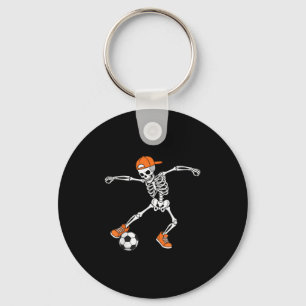 Halloween Fußball Skelett Fußball Trick Or Treat  Schlüsselanhänger