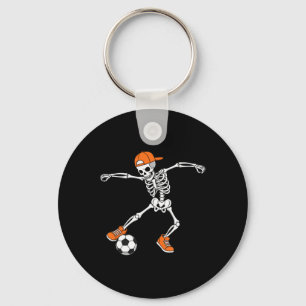Halloween Fußball Skelett Fußll Süßes oder Saures Schlüsselanhänger