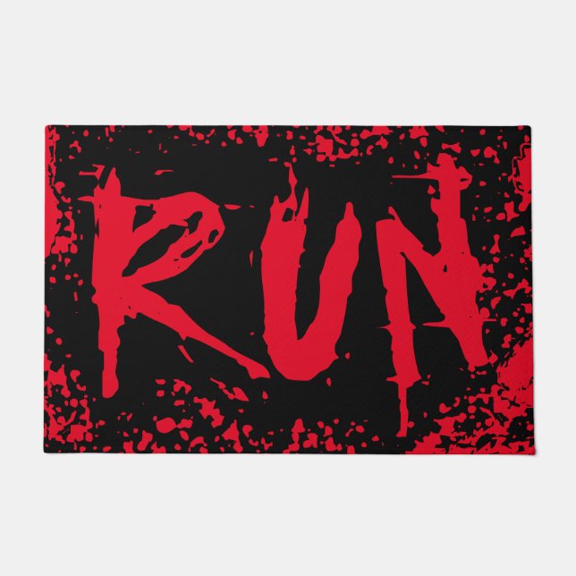 HALLOWEEN- FUßMATTE (Vorderseite)