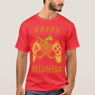Halloween Gamer Happy Halloween Gaming Girl T-Shirt