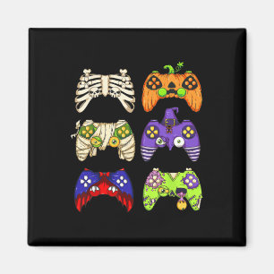 Halloween Gaming Controller Men Boys Kids Gamer Ha Magnet