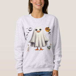 Halloween Gänse Niedlich Ghost Gänse Lover Funny B Sweatshirt