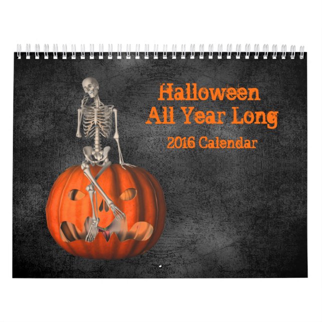 Halloween ganzes Jahr lang Kalender (Titelbild)