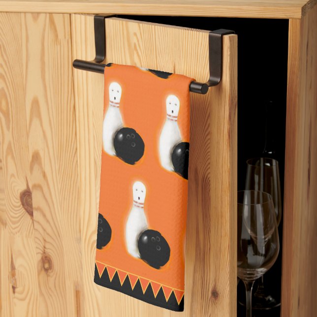 Halloween-Gastgeschenk-Dekoration Geschirrtuch (Drittel gefaltet)
