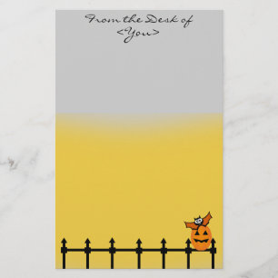 Halloween Gate Briefpapier