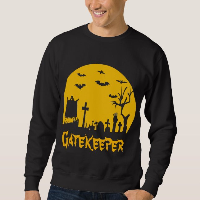 Halloween Gatekeeper Mens Hoodie (Vorderseite)