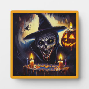 Halloween - Geburtstag 7 Fotoplatte