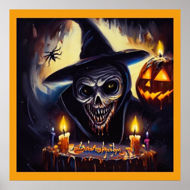 Halloween - Geburtstag 7 Poster (Vorne)