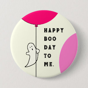 Halloween Geburtstag Button