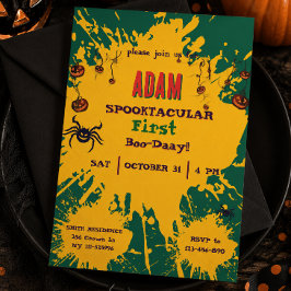 Halloween Geburtstag Kinderparty Halloween Einladung