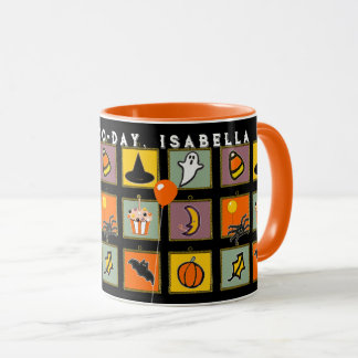 Halloween Geburtstag Tasse