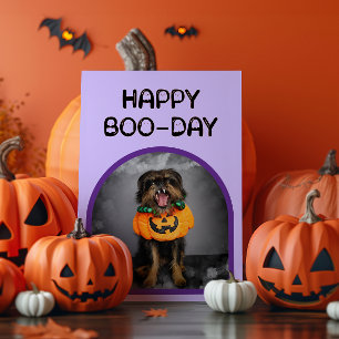 Halloween Geburtstagskarte Karte