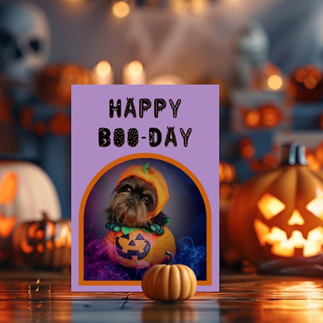 Halloween Geburtstagskarte Karte (Von Creator hochgeladen)