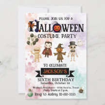 Halloween Geburtstagsparty