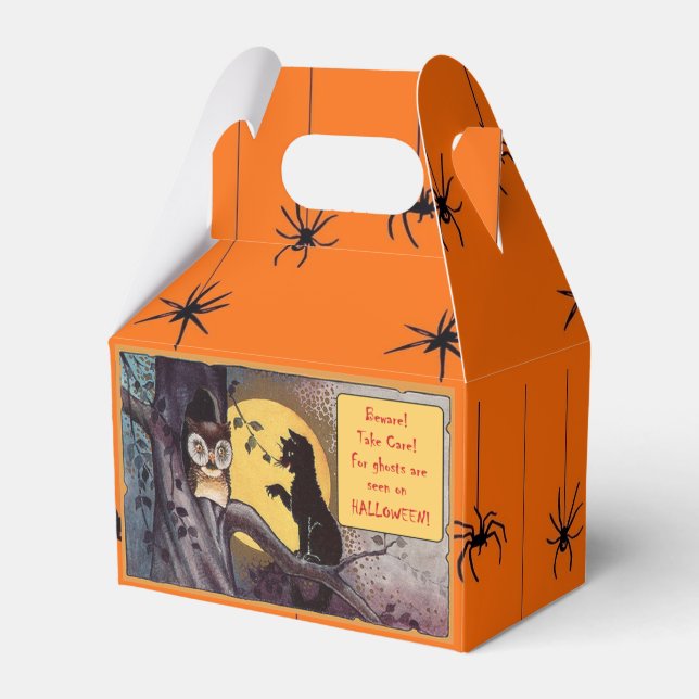 Halloween-Gefälligkeitsbox Geschenkschachtel (Vorderseite)