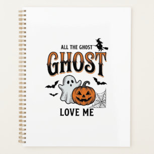 Halloween-Geist Alle Geister lieben mich Lustig Vi Planer