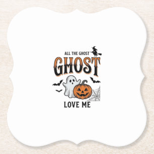 Halloween-Geist Alle Geister lieben mich Lustig Vi Untersetzer