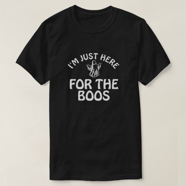 Halloween-Geist Basic T-Shirt (Design vorne)