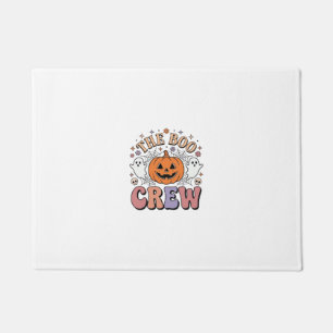 Halloween-Geist Boo Crew Niedlich Gruselig Vintage Fußmatte