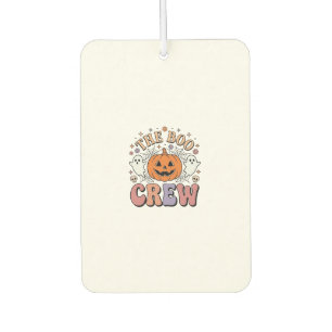 Halloween-Geist Boo Crew Süß Gruselig Vintage_1 Autolufterfrischer
