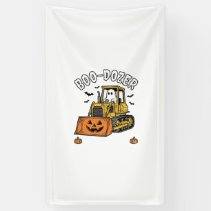 Halloween-Geist Boo Dozer Lustiger Bulldozer_1 Banner