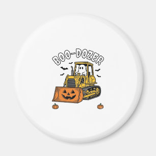 Halloween-Geist Boo Dozer Lustiger Bulldozer_1 Magnet