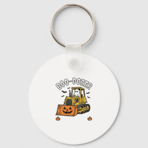 Halloween-Geist Boo Dozer Lustiger Bulldozer_1 Schlüsselanhänger