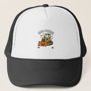 Halloween-Geist Boo Dozer Lustiger Bulldozer_1 Truckerkappe