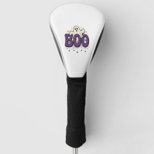 Halloween-Geist Boo Lustige Spinne Vintage_1 Golf Headcover