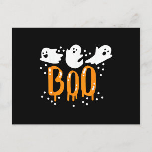 Halloween-Geist Boo Süß Postkarte