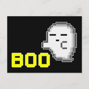 HALLOWEEN-GEIST - BUH POSTKARTE