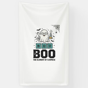 Halloween-Geist Buh Wissenschaft Lustig Vintage_1 Banner