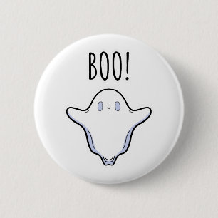 Halloween-Geist Button